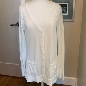 Theory lightweight cotton cardigan